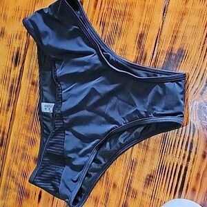 Black bikini bottom